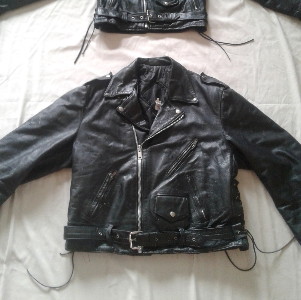 Men's leather jacket